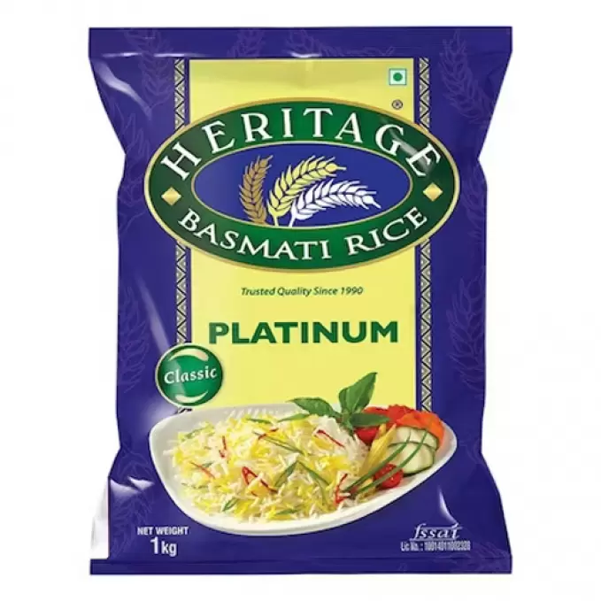 HERITAGE CLASSIC BASMATI RICE 1kg 1 kg