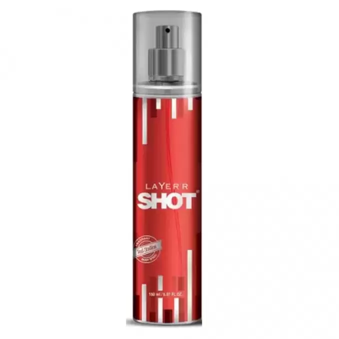 LAYER R SHOT RED STALLION BODY SPRAY 150ml 150 ml