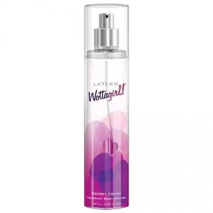 LAYER R SHOT WOTTAGIRL SECRET CRUSH SPRAY 150ml 150 ml