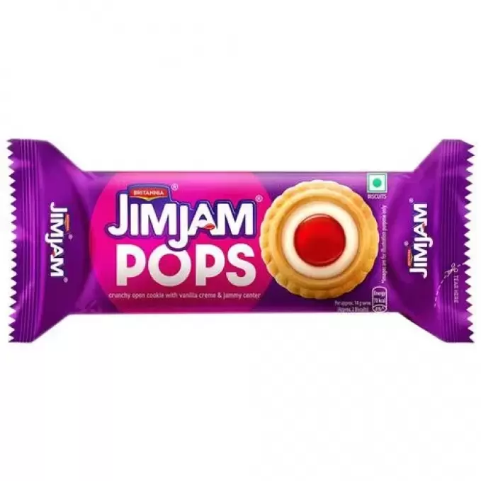 BRITANNIA JIM JAM POPS 70g 70 gm