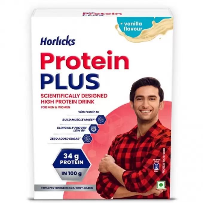 HORLICKS PROTEIN PLUS VANILLA 400g REF 400 gm