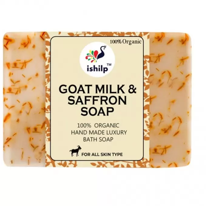 ISHILP GOAT MILK & SAFFRON SOAP 110g 110 gm