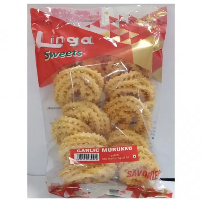 LINGA GARLIC MURUKKU 180g 180 gm