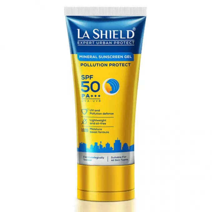 LA SHIELD SUNSCREEN SPF50PA+++ SUNSCREEN GEL 50g 50 gm