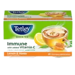 Tetley green tea lemon - honey 25 s