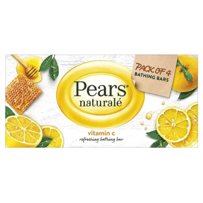 PEARS NATURALE VITAMIN C SOAP 4*125g 125 gm