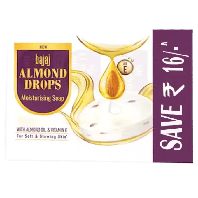 BAJAJ ALMOND DROPS SOAP 400g 400 gm