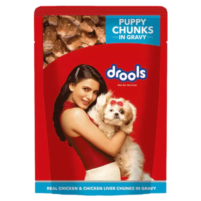 DROOLS PUPPY CHUNKS GRAVY 150g 150 gm