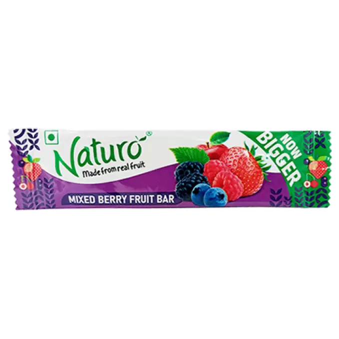 NATURO MIXED BERRY FRUIT BAR 14g 14 gm