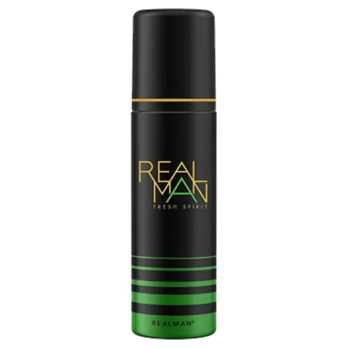 REALMAN FRESH SPIRIT BODY SPRAY 200ml 200 ml