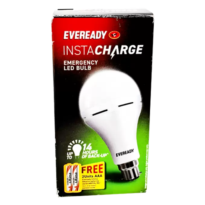 EVEREADY INSTA CHARGE LED BULB 9w 1 pcs