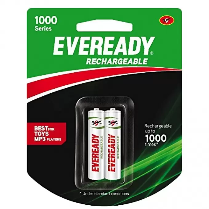 EVEREADY RECHARGEABLE 2AAA 1000 SERIES 1 pcs