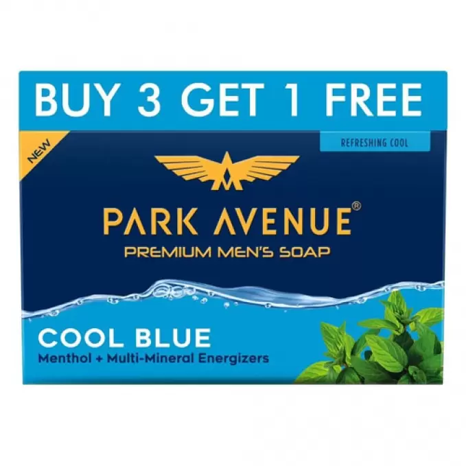 PARK AVENUE COOL BLUE SOAP 3*125g 125 gm