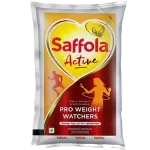 SAFFOLA ACTIVE BLENDED EDIBLE VEGETABLE OIL POUCH 1l