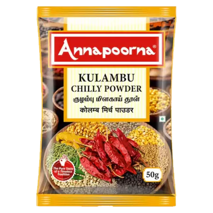 ANNAPOORNA KULAMBU CHILLY POWDER 50 gm