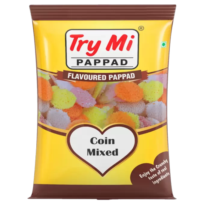 TRY MI COINS MIXED PAPPAD  200 gm