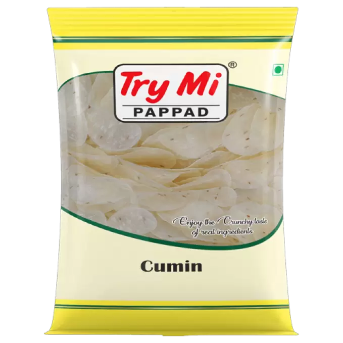 TRY MI CUMIN JEERA PAPPAD  200 gm