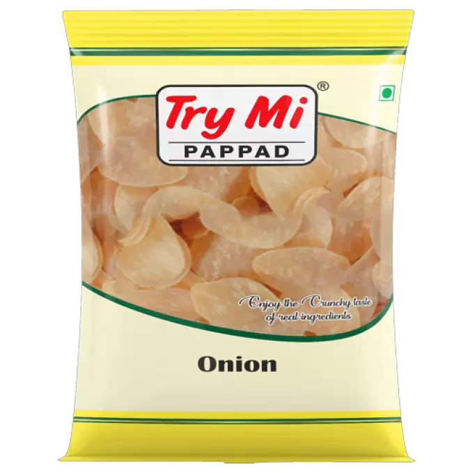 TRY MI ONION PAPPAD  200 gm