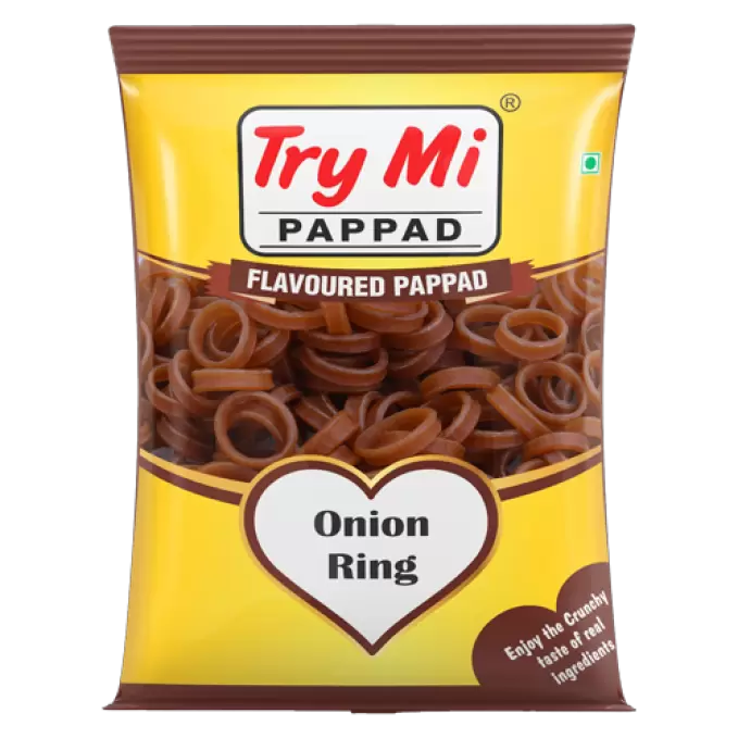 TRY MI ONION RING PAPPAD 200 gm