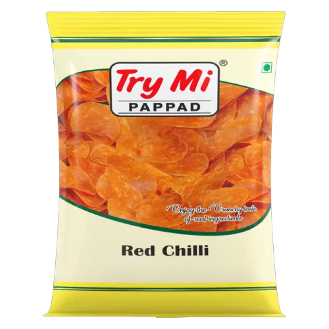 TRY MI RED CHILLI PAPPAD  200 gm
