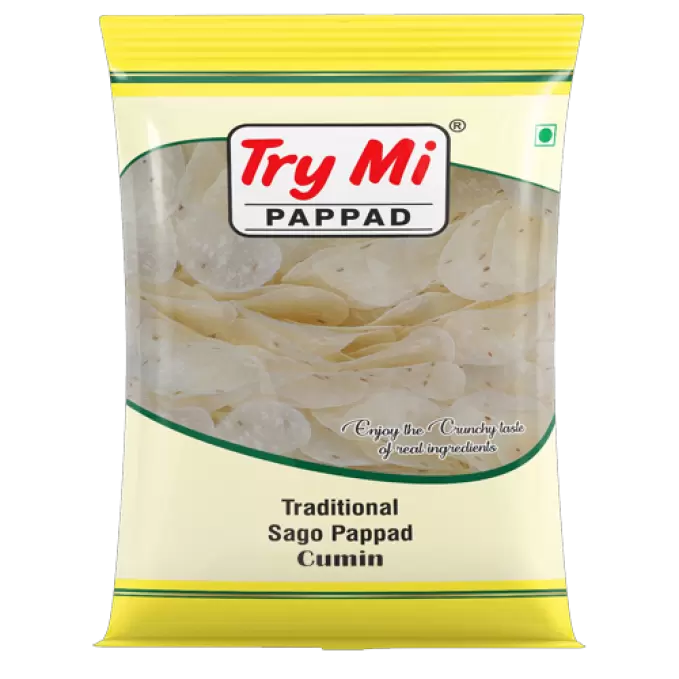 TRY MI TRADITIONAL SAGO PAPPAD CUMIN 200 gm