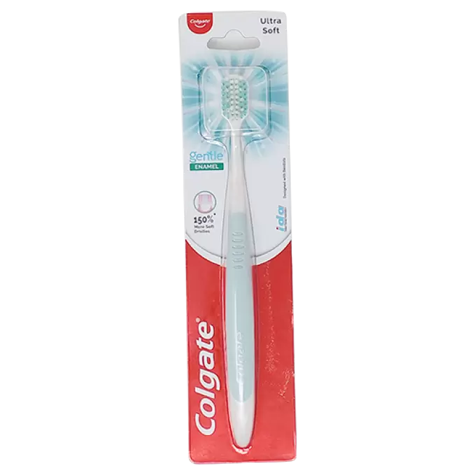 COLGATE GENTLE ENAMEL TOOTH BRUSH ULTRA SOFT 1 Nos