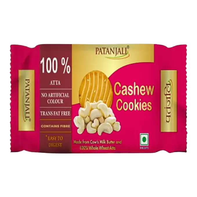 PATANJALI CASHEW COOKIES  200 gm