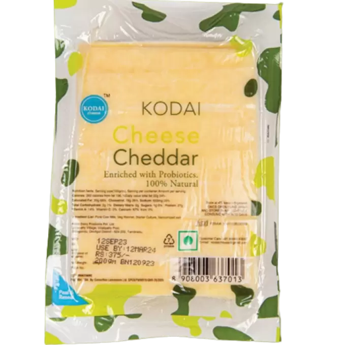 KODAI CHEDDAR CHEESE  200 gm