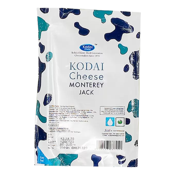 KODAI MONTEREY JACK CHEESE  200 gm