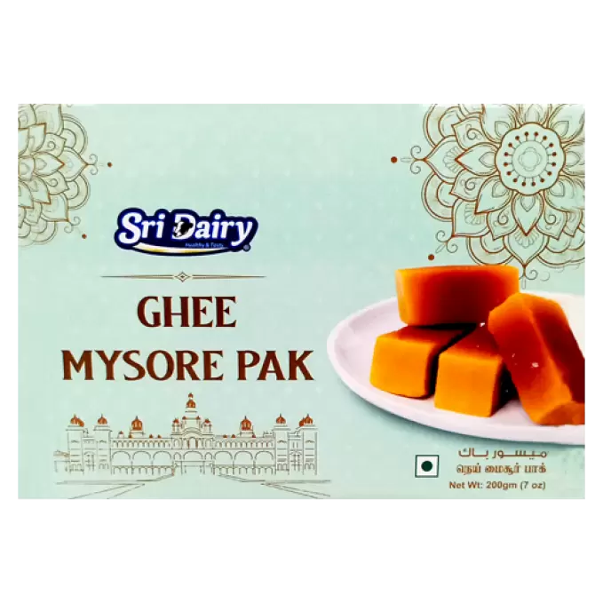 SRI DAIRY GHEE MYSORE PAK 200g 200 gm