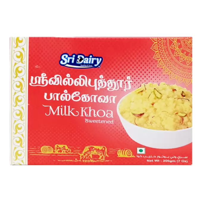 SRI DAIRY MILK KHOA 200g 200 gm