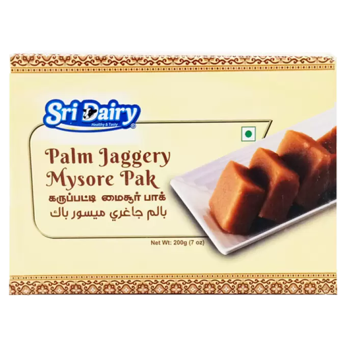 SRI DAIRY PALM JAGGERY MYSORE PAK 200g 200 gm