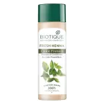 Biotique henna leaf fresh texture shampoo & conditioner
