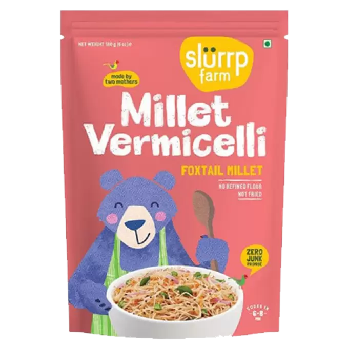 SLURRP FARM MILLET FOXTAIL MILLET VERMICELLI 180GM 180 gm