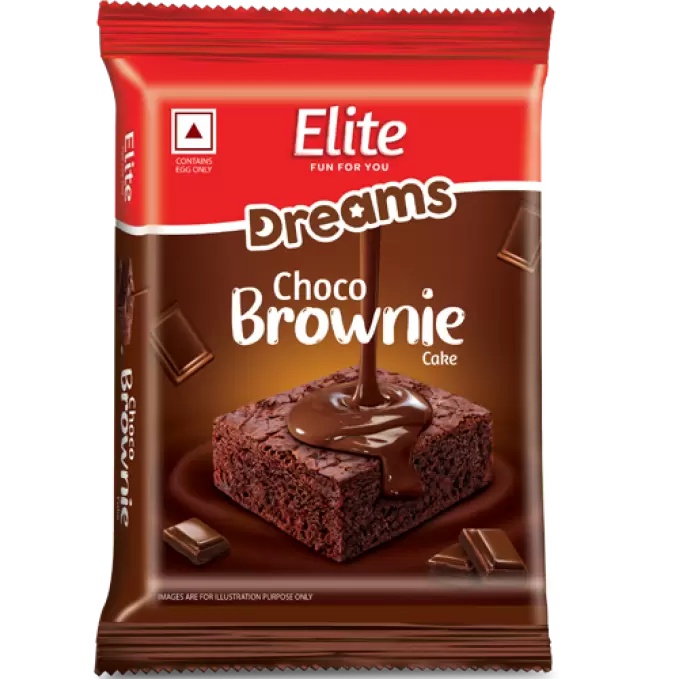 ELITE DREAMS CHOCO BROWNIE CAKE 50GM 50 gm
