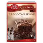 Betty crocker triple chocolate brownie mix 425g