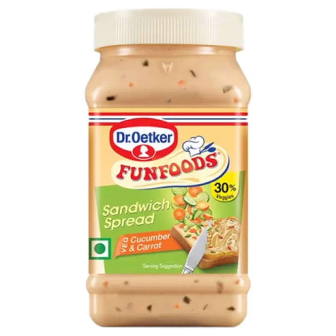 FUN FOODS VEG SANDWICH SPREAD EGGLESS 250 gm