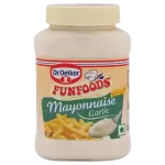 Fun foods garlic mayonnaise eggless