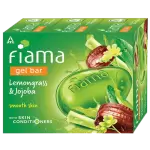 Fiama Gel Bar Lemongrass & Jojoba Soap 3*125gm Set