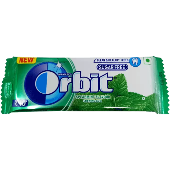 ORBIT SPEARMINT FLAVOUR 6.6 G 6.6 gm