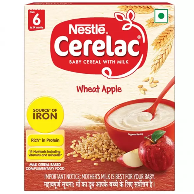 CERELAC WHEAT APPLE (STAGE 1) 300 gm