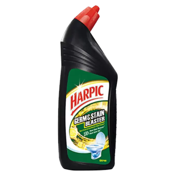 HARPIC GERM&STAIN BLASTER TOILET CLEANER CITRUS 750 ml