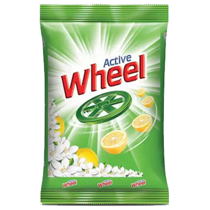 ACTIVE WHEEL LEMON & JASMINE DETERGENT POWDER 500 gm