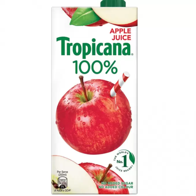 TROPICANA APPLE 1LT 100% 1 l