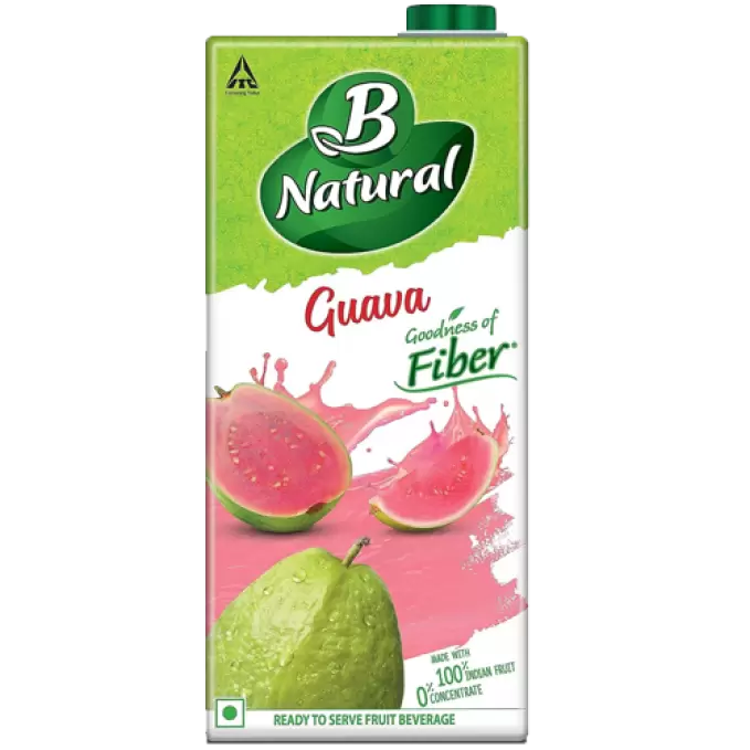 B NATURAL GUAVA GUSH 1 l