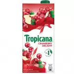 TROPICANA CRANBERRY TWIRL 1l