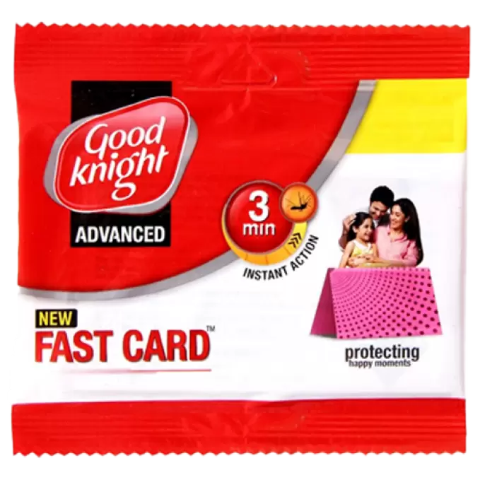 GOOD KNIGHT ADVANCED FAST CARD RS.10 10 Nos