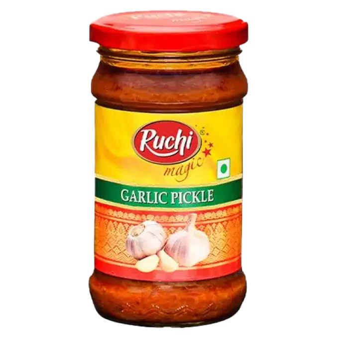 RUCHI PICKLE GARLIC 300 gm