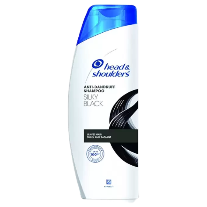 HEAD&SHOULDERS SILKY BLACK SHAMPOO 72 ml