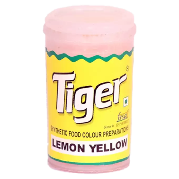 TIGER KESARI COLOUR (LEMON YELLOW) 10 gm